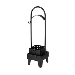 Fireplace Black Matt charcoal carrier