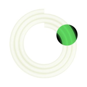 Moze Glow In The Dark Green silicone hose