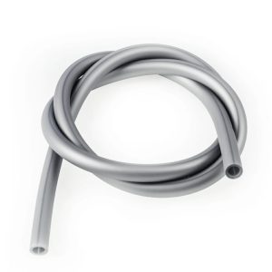 Soft Touch silver silicone hose