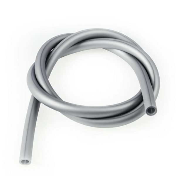Soft Touch silver silicone hose