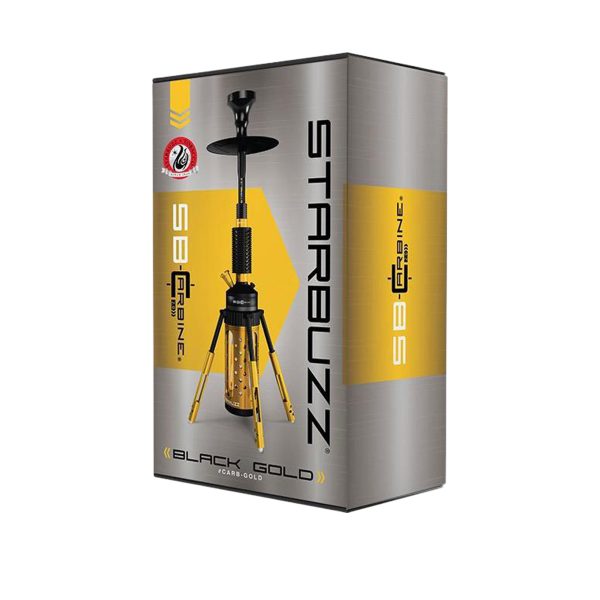 Starbuzz Carbine Black Gold Hookah - Image 5