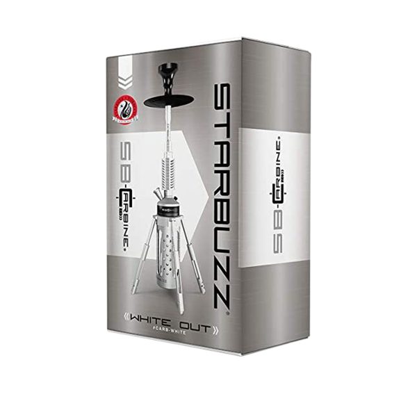 Starbuzz Carbine White Out Hookah - Image 5