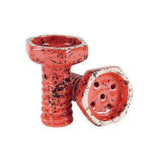 Thor Evil Screw Glaze Red bowl