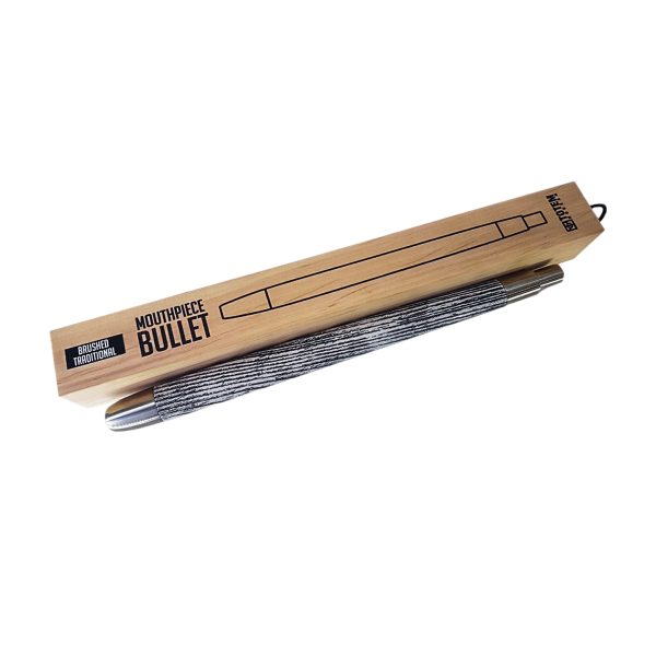 Totem Bullet Brushed Traditional hookah mouthpiece