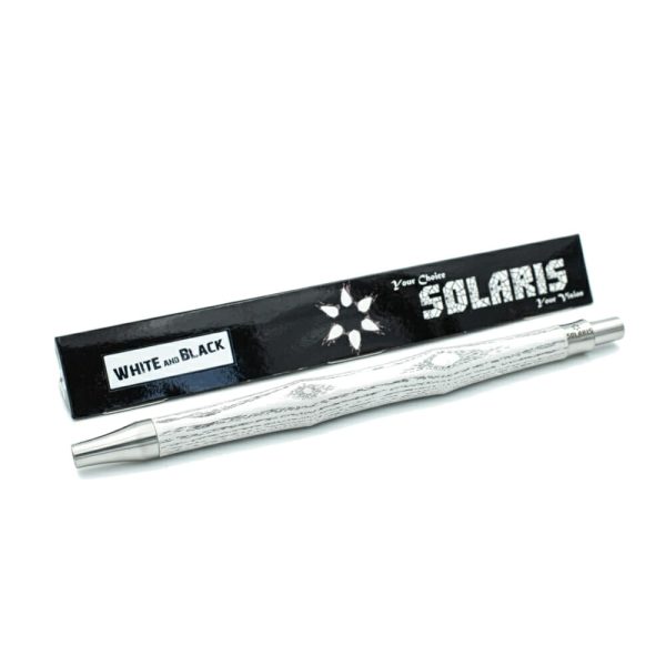 Solaris White - Black hookah mouthpiece - Image 2