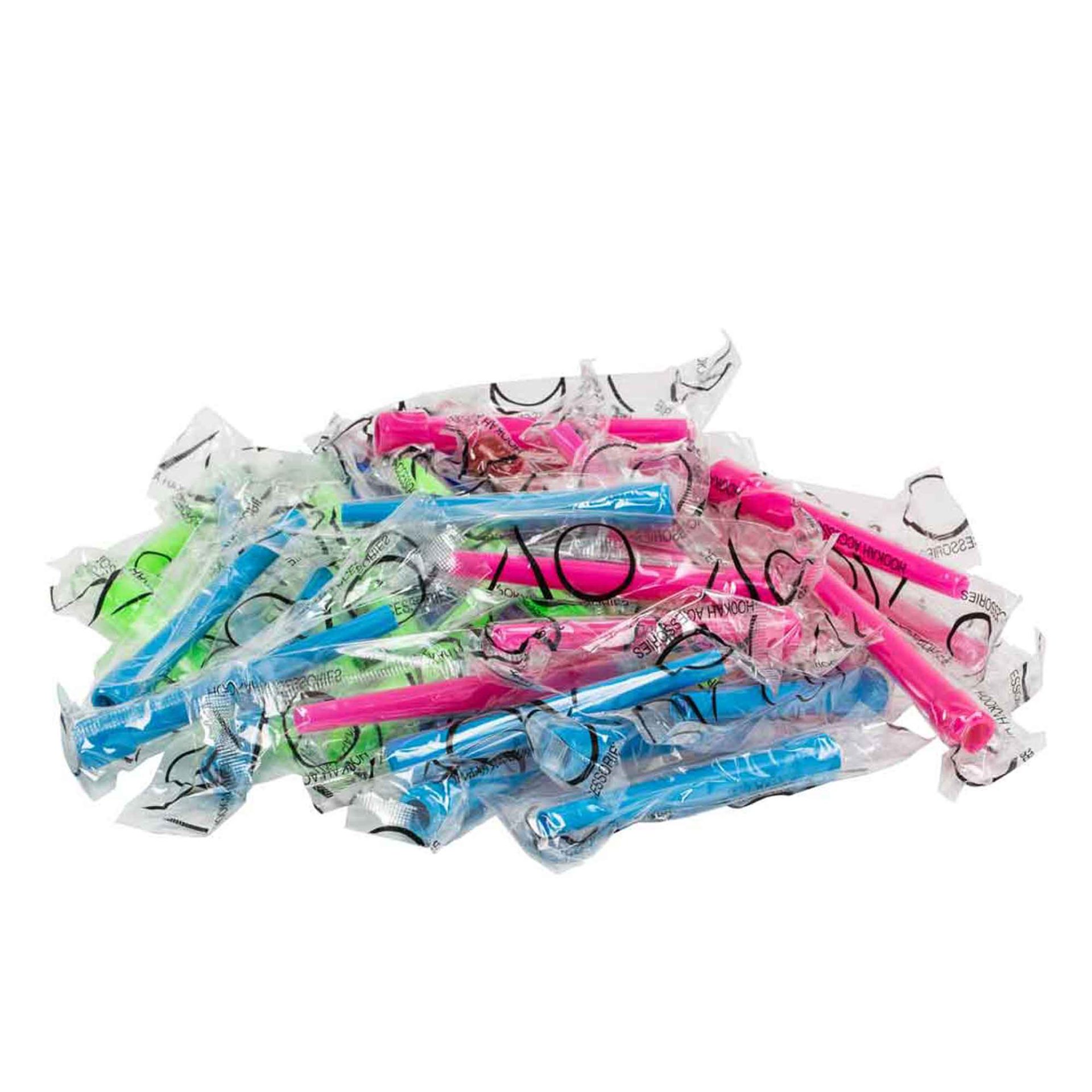 AO disposable mouth tips XL 87mm (50 pcs.) MixColour
