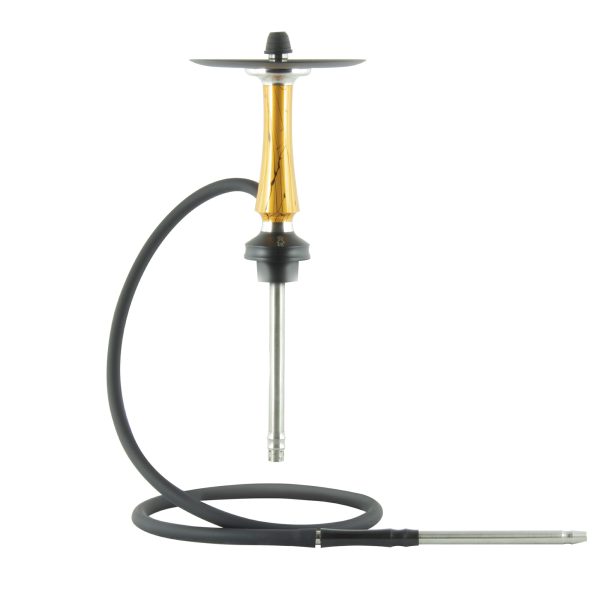 Voodoo Hookah Gold Black Hookah