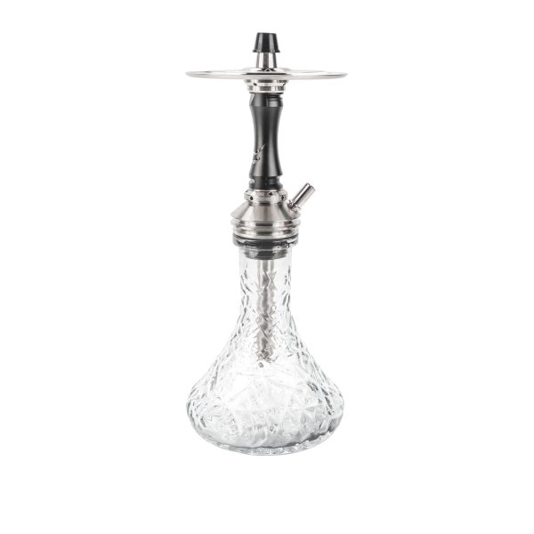 Vyro Spectre Abstract Black Clear Hookah