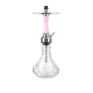 VYRO Spectre Pink Clear Hookah