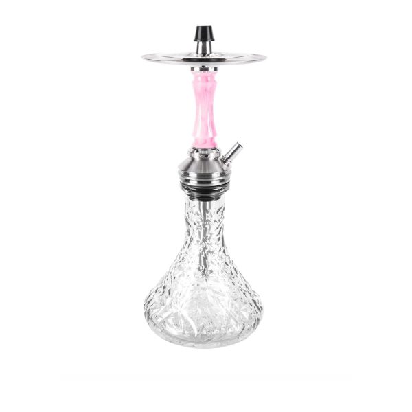 VYRO Spectre Pink Clear Hookah