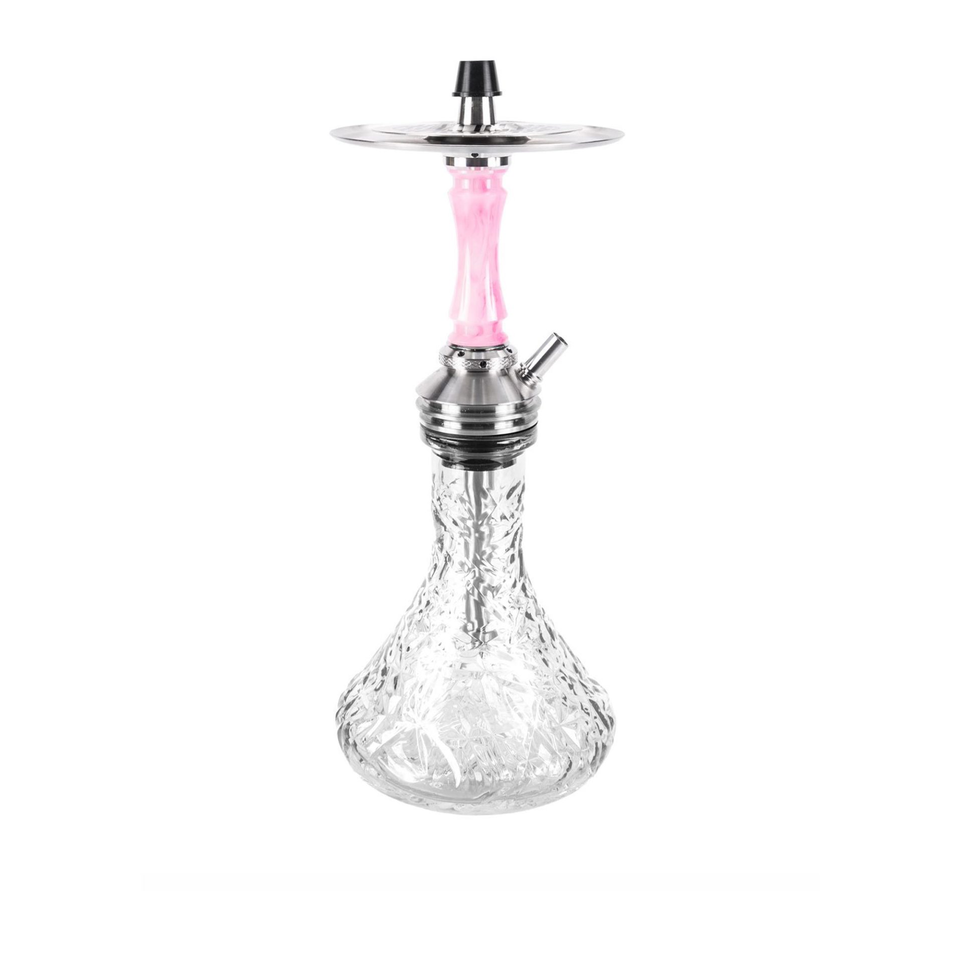 VYRO Spectre Pink Clear Hookah