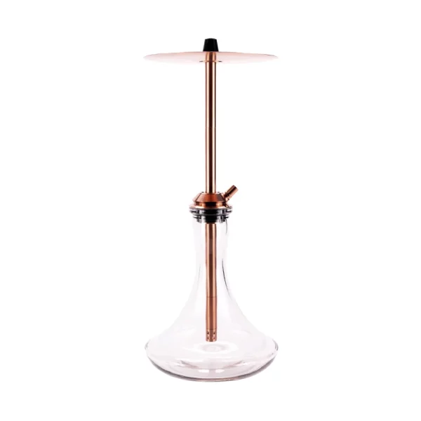 VYRO Versa Rose Gold Clear Hookah