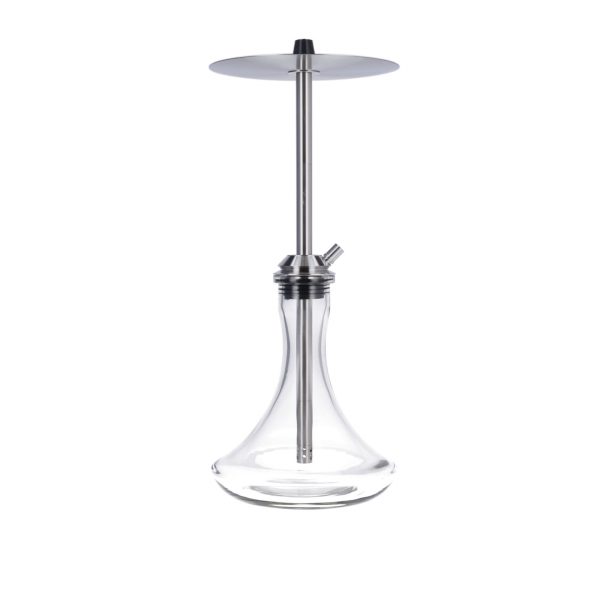 VYRO Versa Steel Clear Hookah