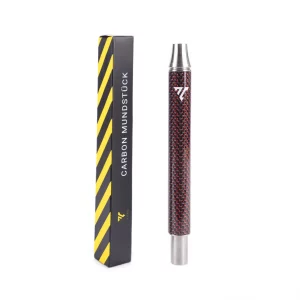 VYRO Carbon Red hookah mouthpiece