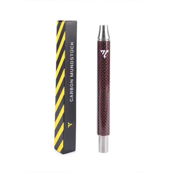 VYRO Carbon Red hookah mouthpiece