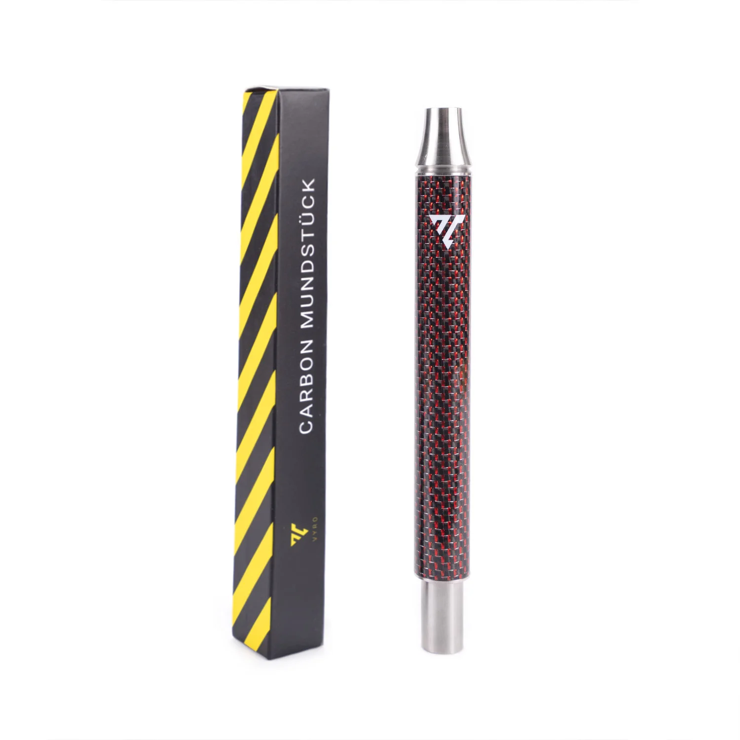 VYRO Carbon Red hookah mouthpiece