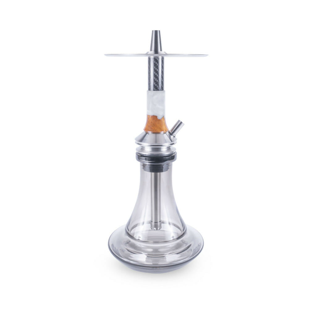VYRO Penta White Clear Hookah