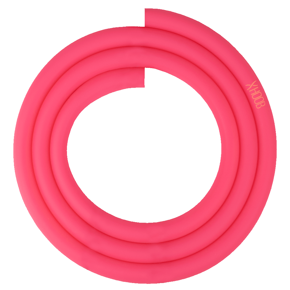 Hoob pink silicone hose