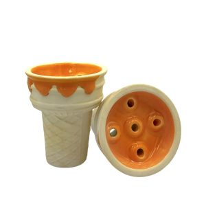 Werkbund x Lev Ramazzina Gelato Orange bowl