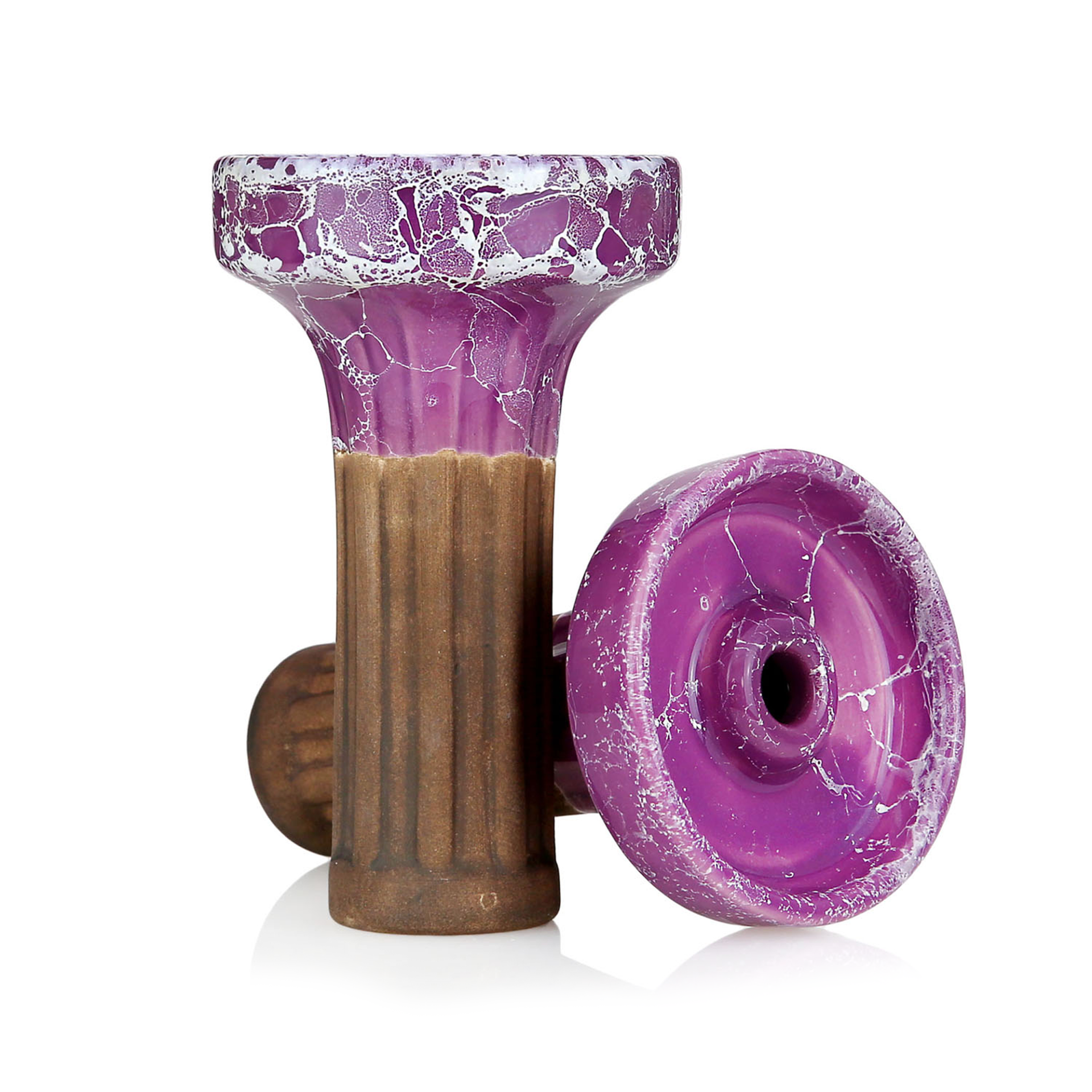 Werkbund Zeus Bubble Violet White Bowl