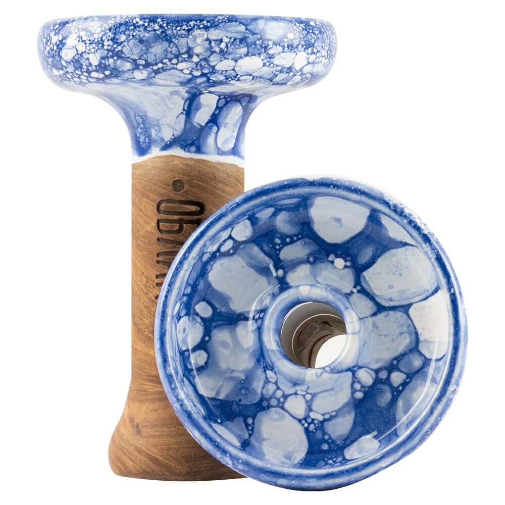Oblako L White Blue Bowl