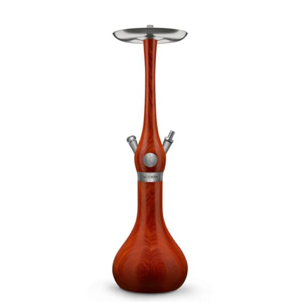 Wookah Padouk Full Wood Hookah