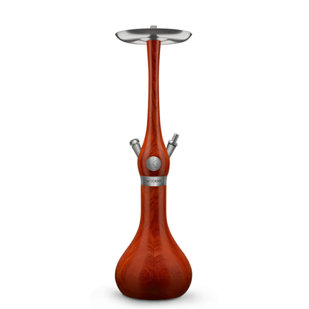 Wookah Padouk Full Wood Hookah