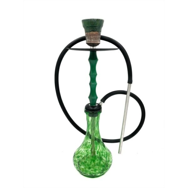 Y.K.A.P. Killer Wavy Green Full Set Hookah