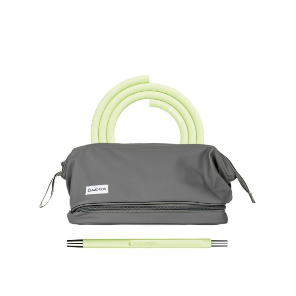 Amotion Roam Lime bag, mouthpiece, hose set