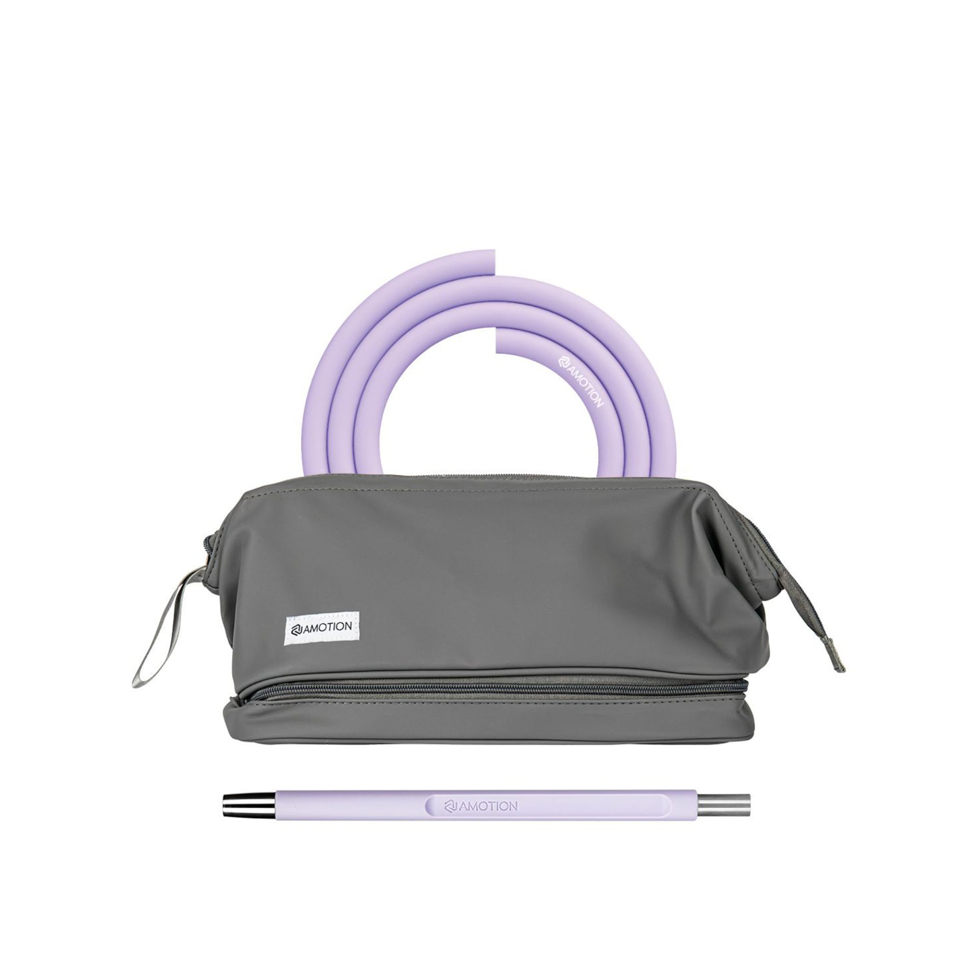 Amotion Roam Mauve bag, mouthpiece, hose set