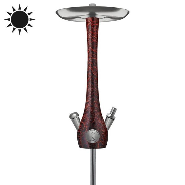 Wookah Lumi Red Hookah