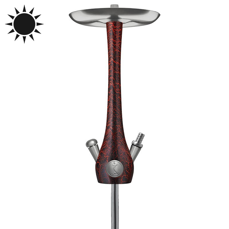 Wookah Lumi Red Hookah