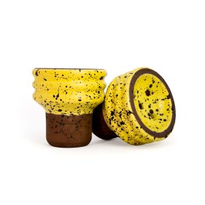 Telamon Turkish Heat Glaze Yellow Bowl