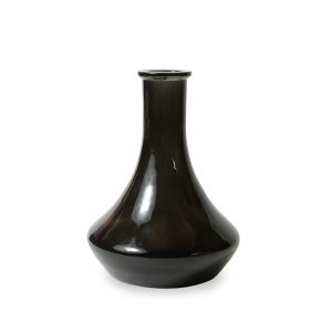 Embery Fluence Glossy Black Hookah Vase