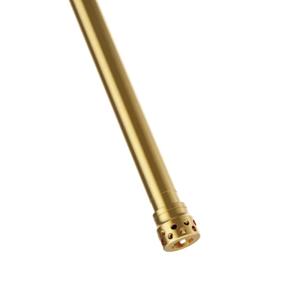 Alpha Hookah ECHO Gold Sapphire Blue Hookah - Image 4