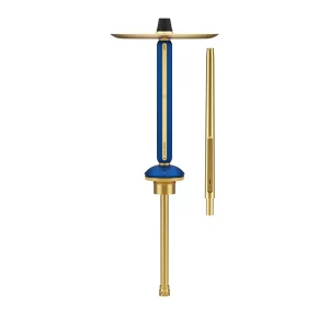 Alpha Hookah ECHO Gold Sapphire Blue Hookah