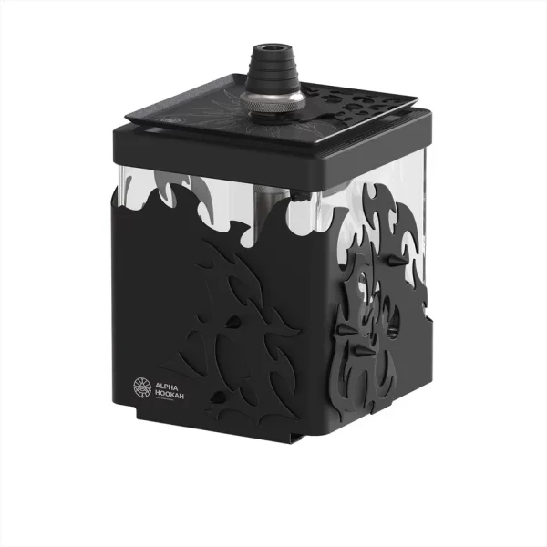 Alpha Hookah Smart EXZO Tribal Black Hookah - Image 2