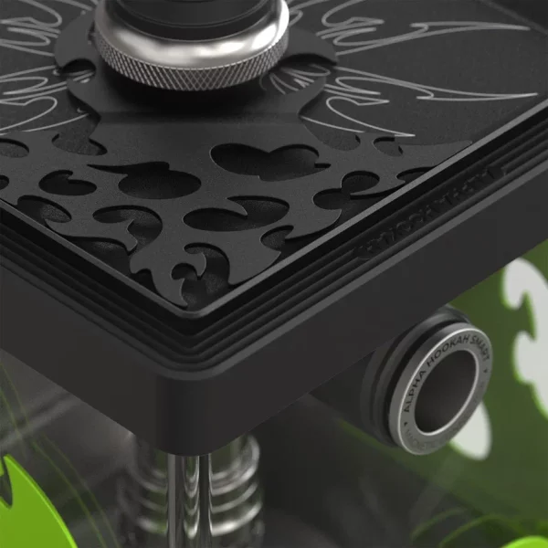 Alpha Hookah Smart EXZO Tribal Lime Hookah - Image 3