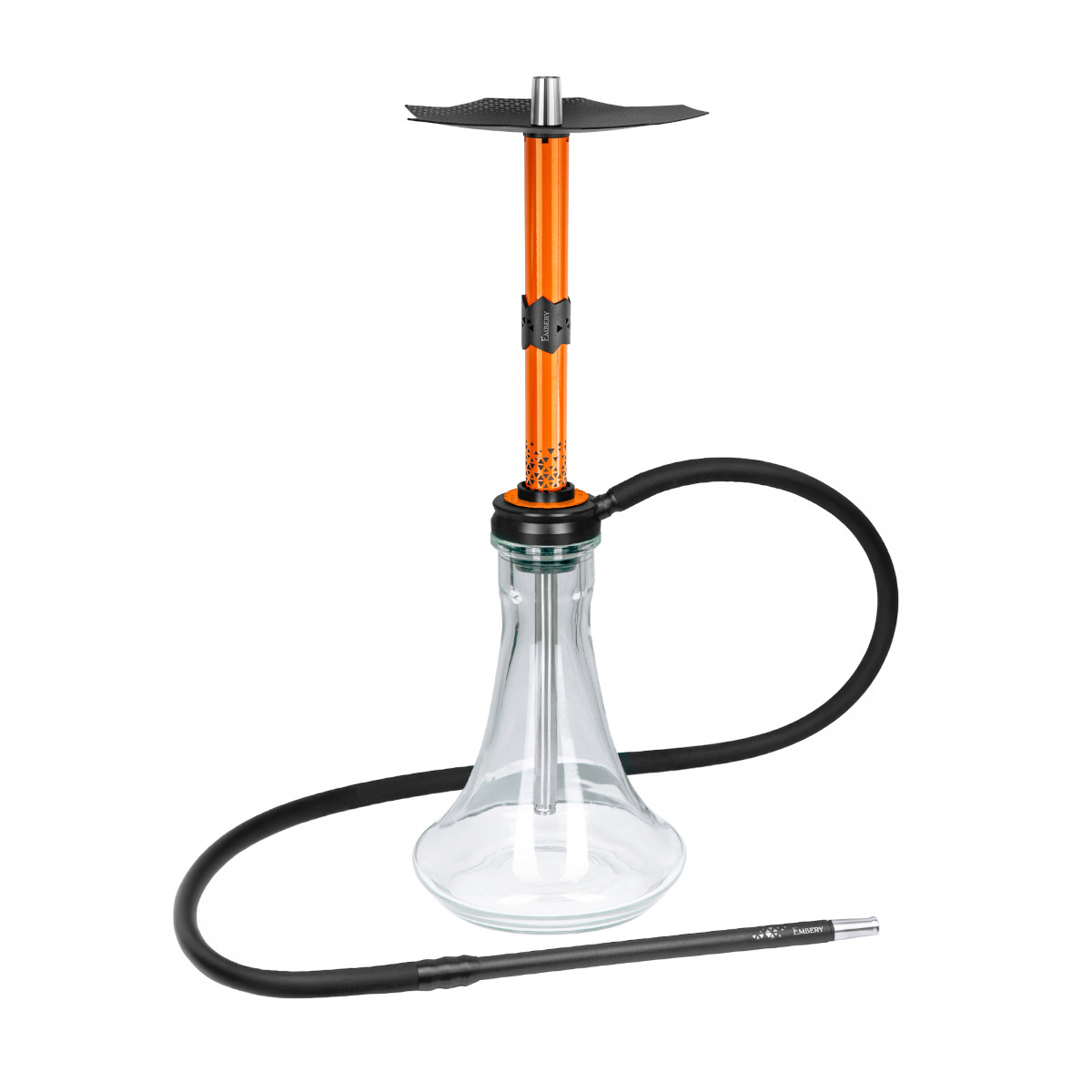 Embery Equal Orange Black Full Set Hookah