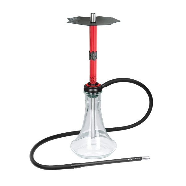 Equal Red Black Full Set Hookah