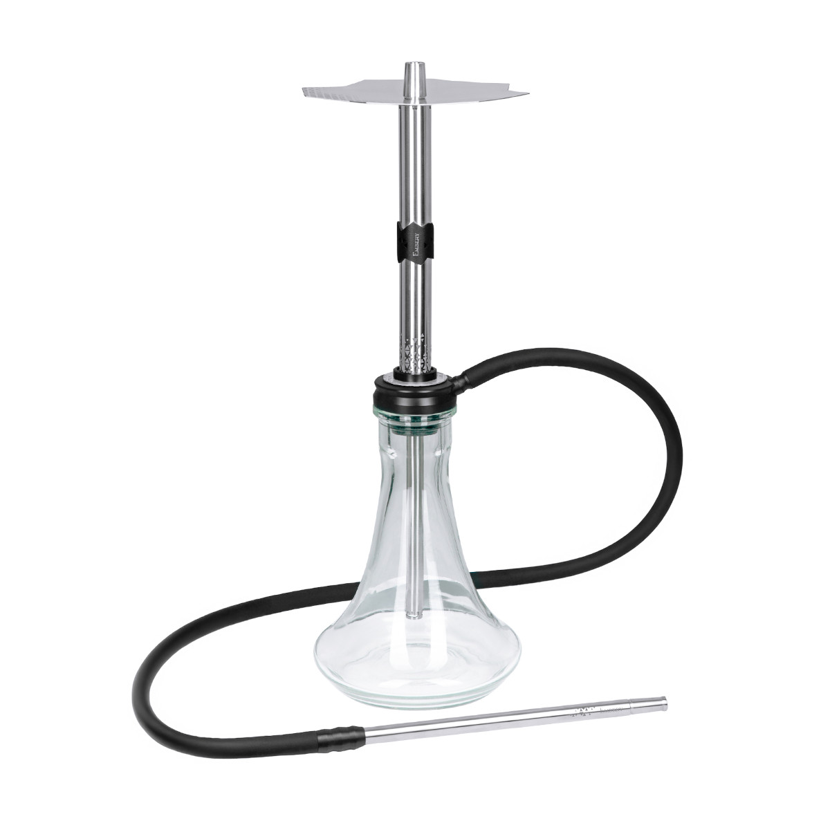 Embery Equal Silver Black Full Set Hookah