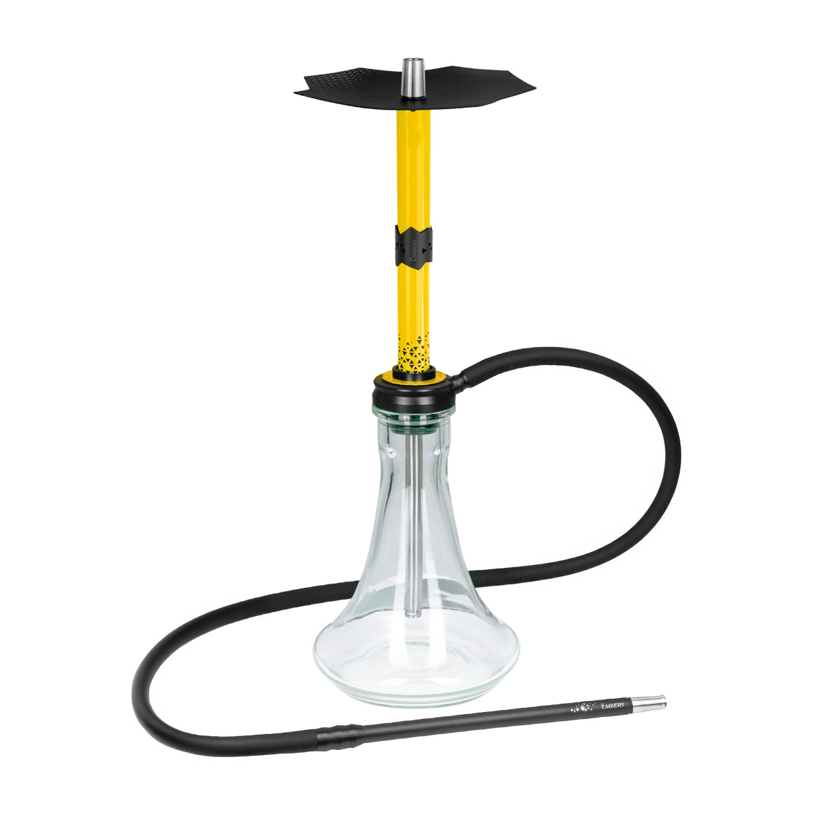Embery Equal Yellow Black Full Set Hookah