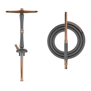 Hoob Go Space Grey x Bronze Hookah