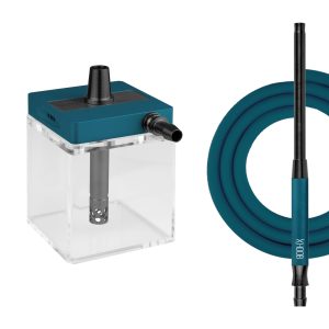 Hoob SubAtom Marine Blue x Black x Clear Hookah