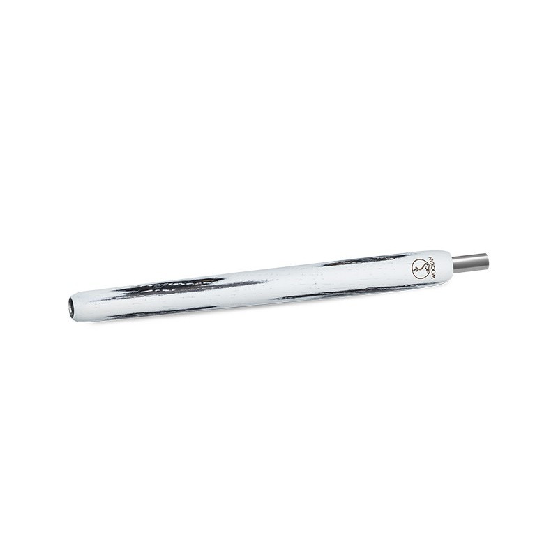 Wookah White-Black Mouthpiece
