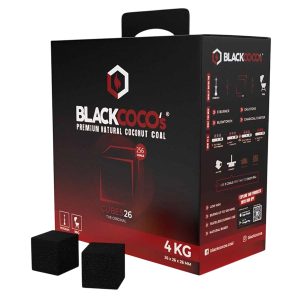 Black Coco's hookah charcoal 4kg 26mm