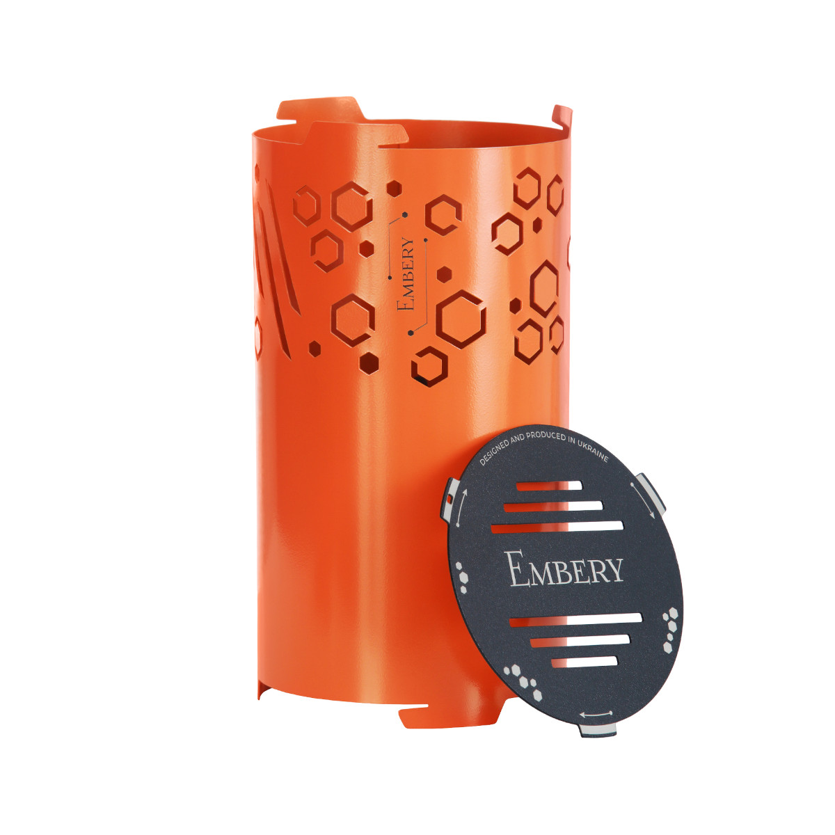Embery Orange Hookah Wind Cover - Image 2
