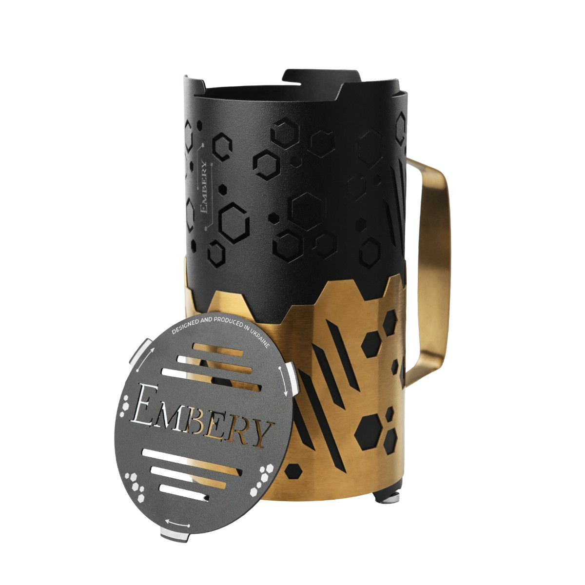 Embery PRO Gold Hookah Wind Cover - Image 2