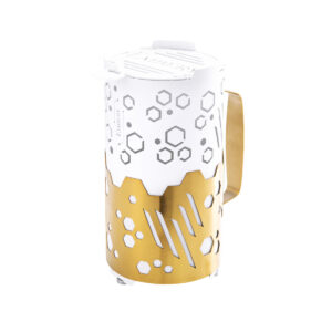 Embery PRO Snow Gold Hookah Wind Cover