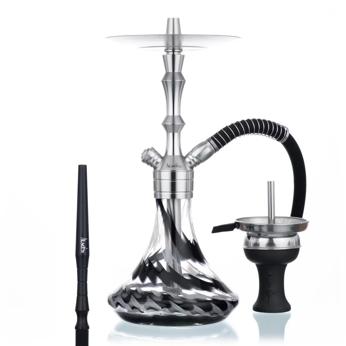 Aladin MVP 360 Black Stripes Hookah
